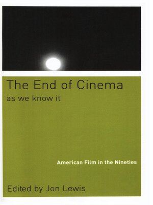 cover image of The End of Cinema As We Know It